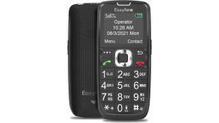 An Easyfone Prime A6, one of the best burner phones