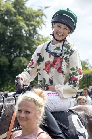 Edie Campbell at Glorious Goodwood 2014