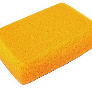 large yellow sponge for grouting