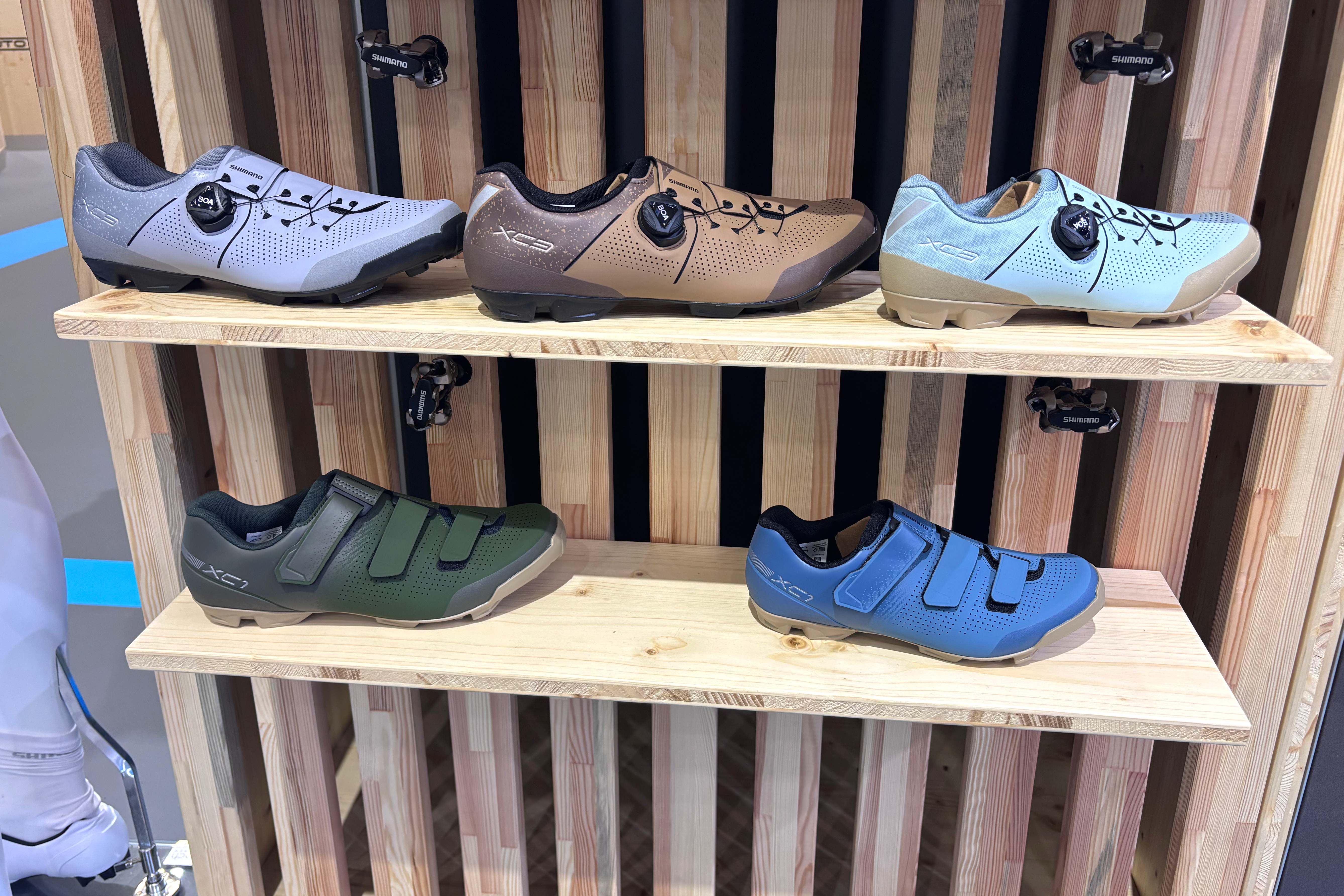 Shimano road and gravel shoes