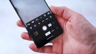 A photo of a black Sony Xperia 1 VI smartphone