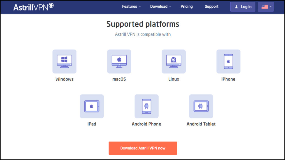 Astrill VPN Supported Platforms