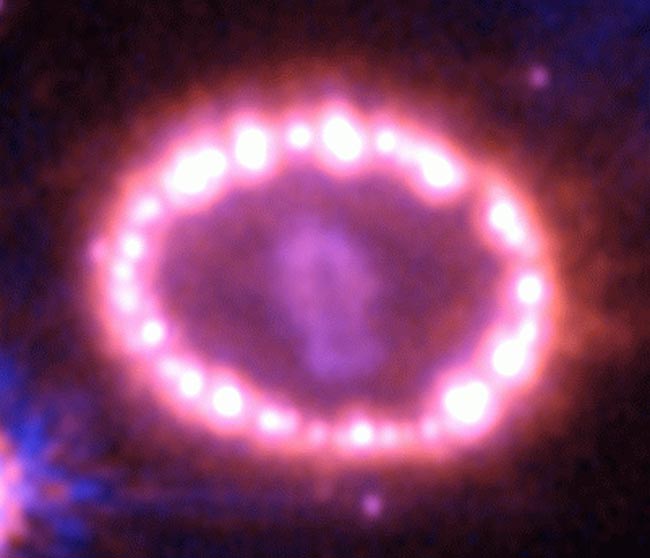 Core of Supernova Goes Missing