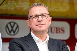Austria Euro 2024 squad head coach Ralf Rangnick of Austria looks on prior to the international friendly match between Switzerland and Austria at Kybunpark on June 8, 2024 in St Gallen, Switzerland. (Photo by Harry Langer/DeFodi Images via Getty Images)