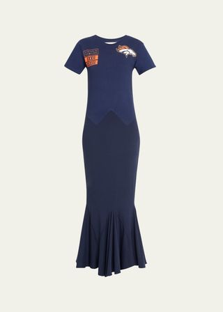 Reconstituted Jersey 30’s Slip Maxi T-Shirt Dress