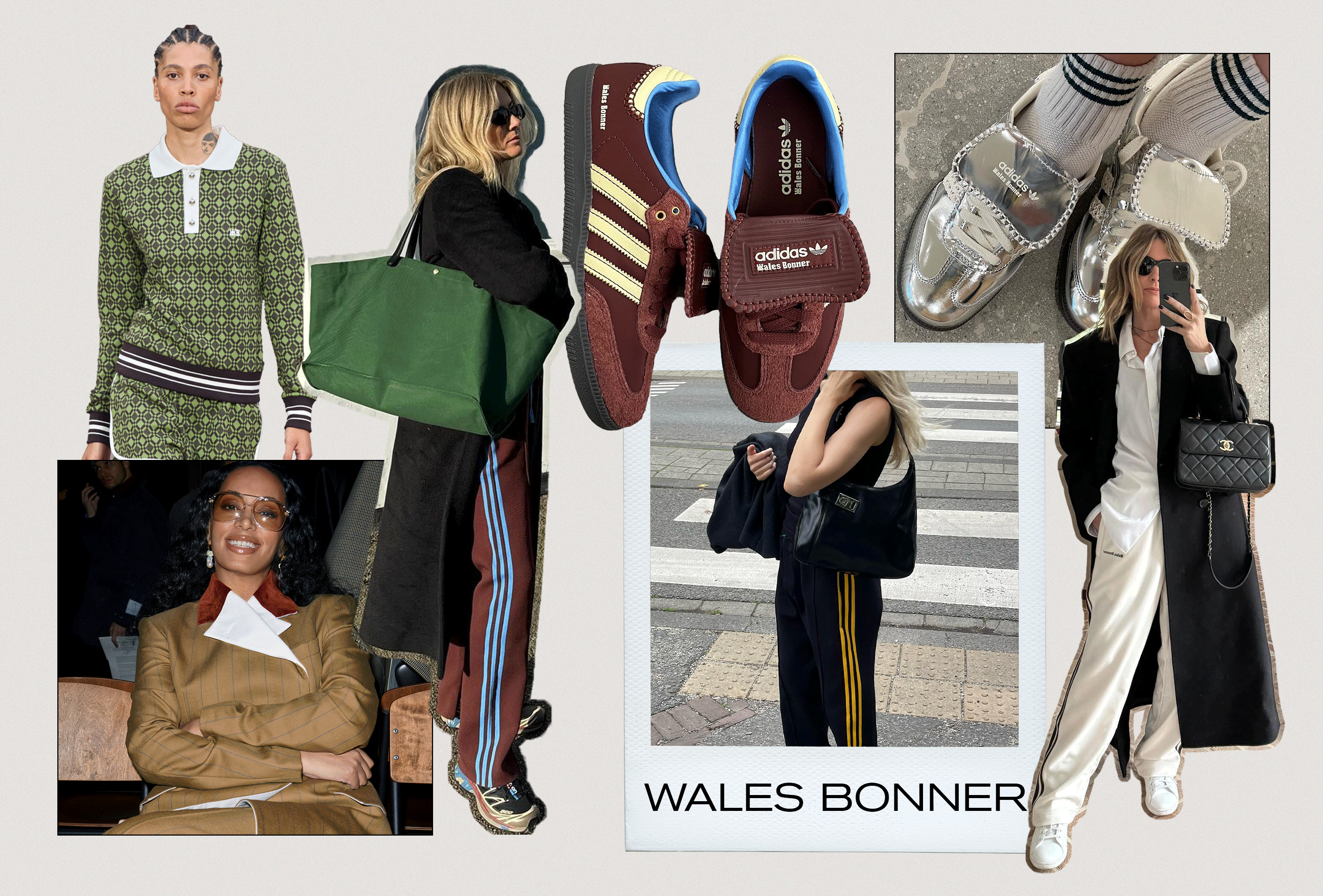 Solange Knowles and influencers wear pieces from Wales Bonner