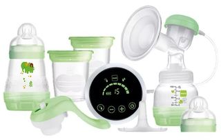 The MAM 2-IN-1 ELECTRIC AND MANUAL BREAST PUMP