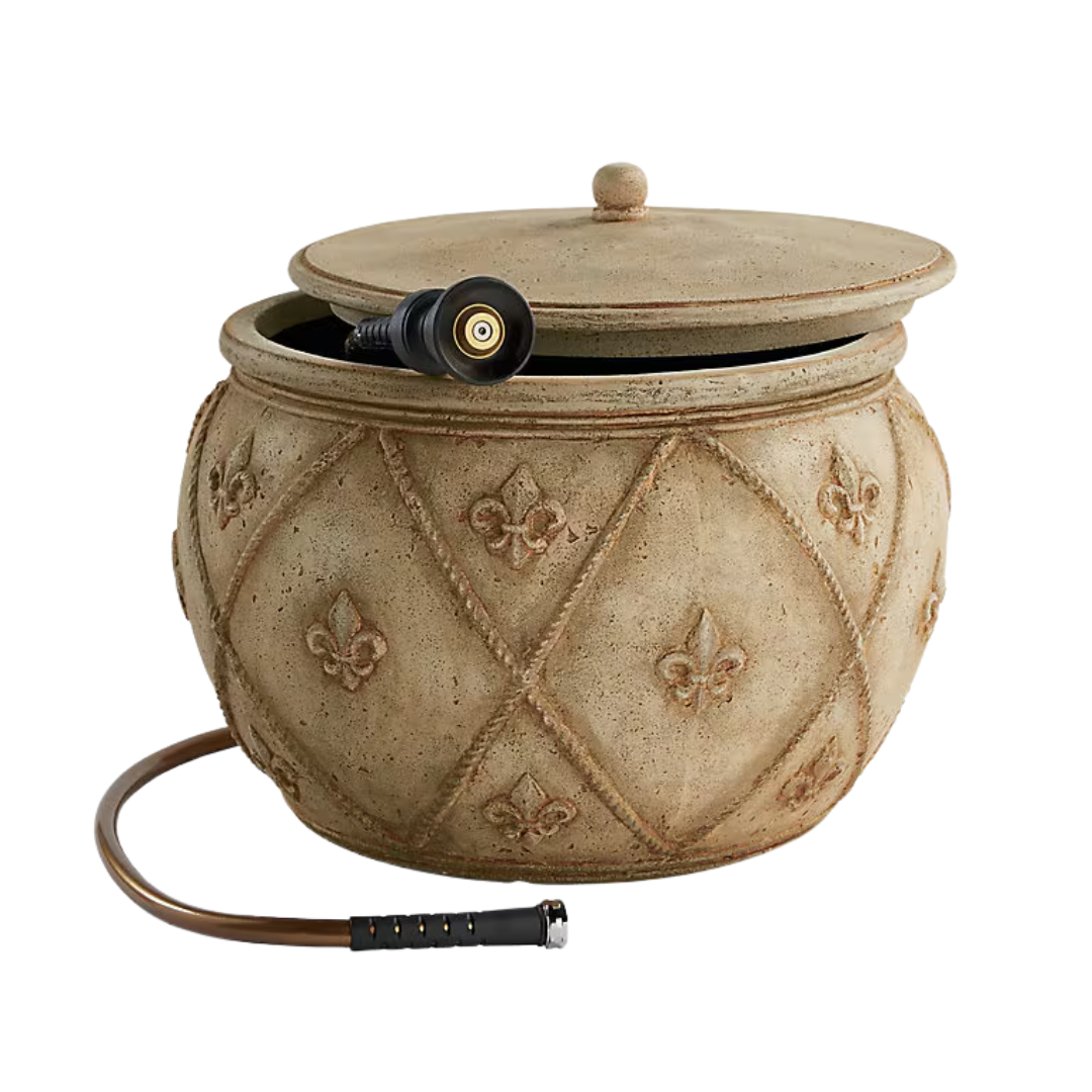 Fleur De Lis Hose Pot