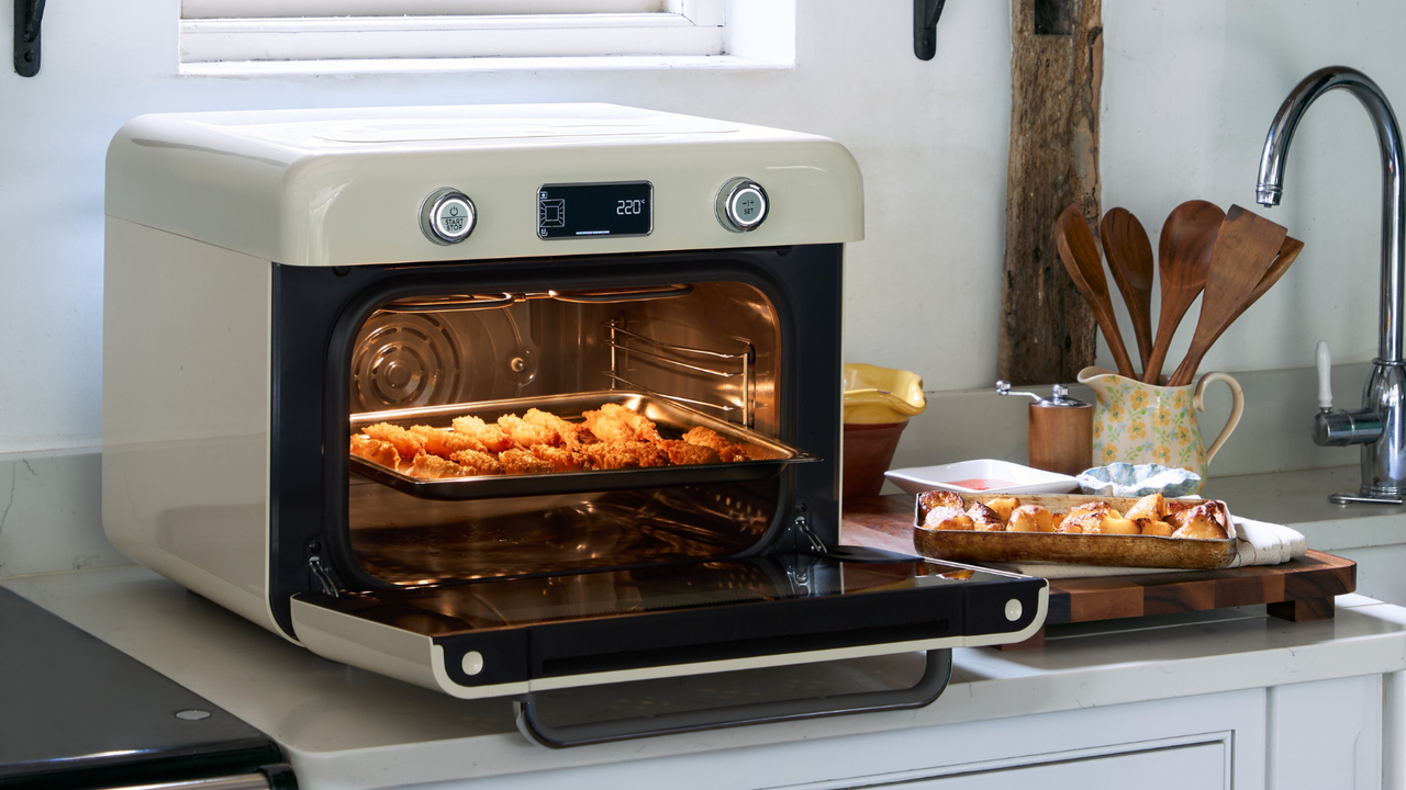 Smeg countertop air fry oven with steam