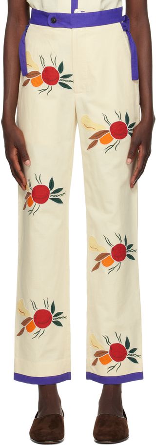Off-White Fruit Bunch Trousers