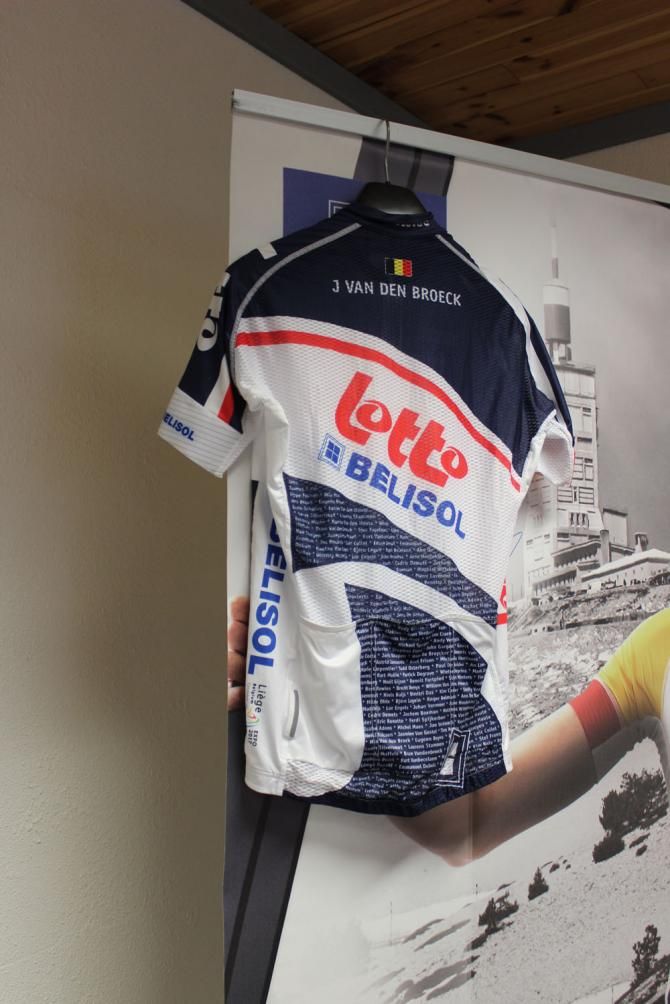 Jurgen van den Broeck's 2012 Tour de France jersey