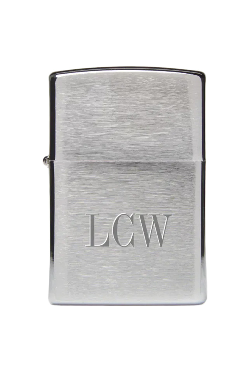 Zazzle Classic Monogram Zippo Lighter.