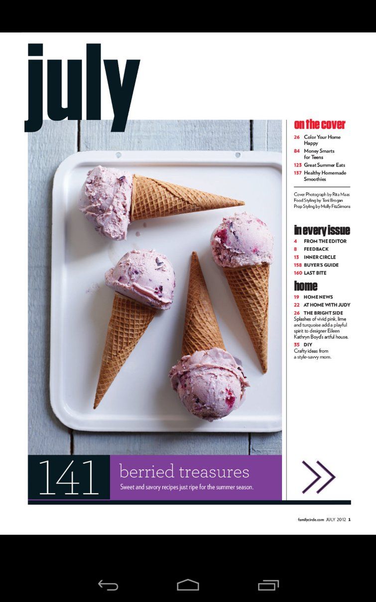 Reading A Magazine