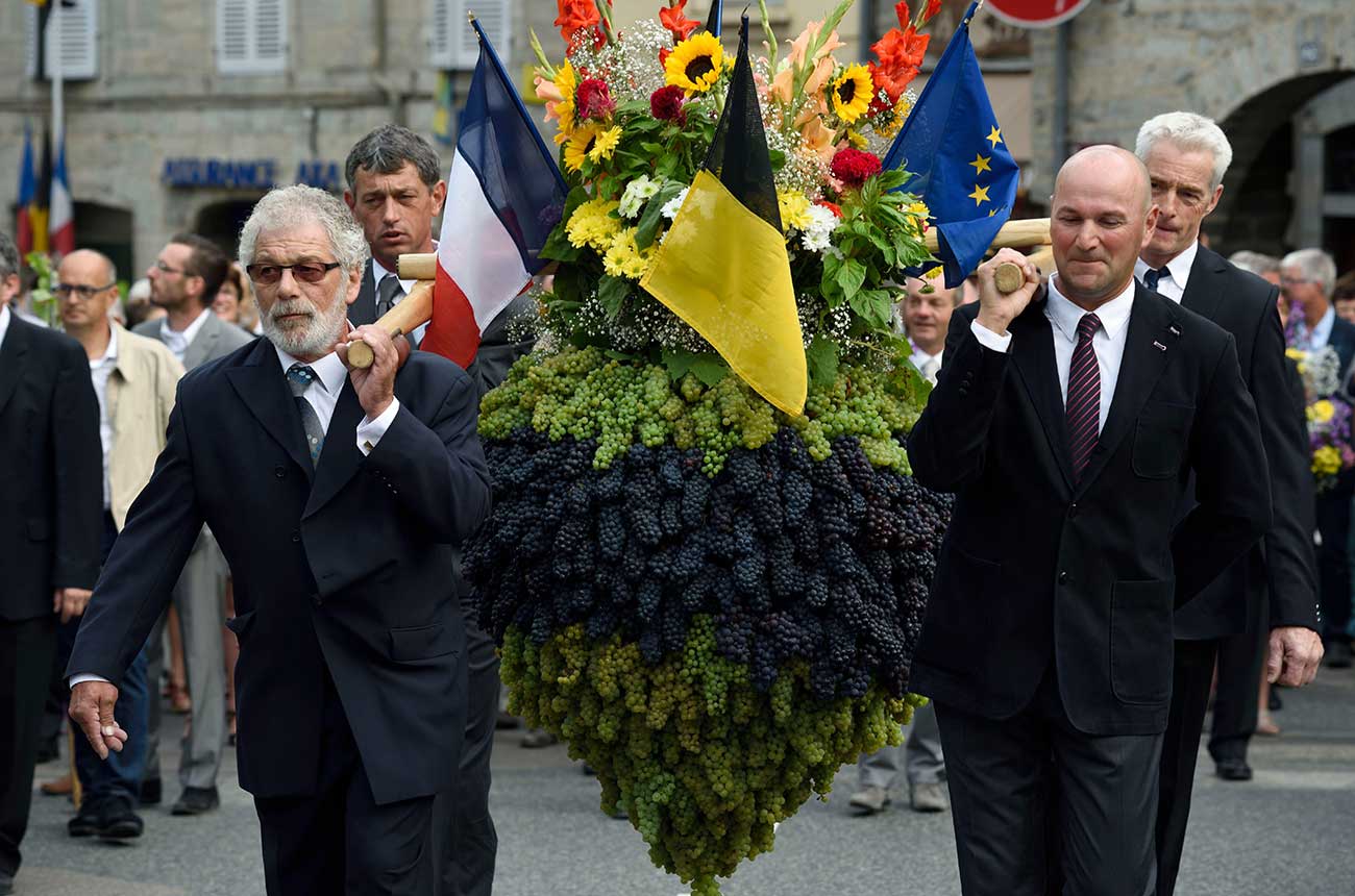 wine festival the 'biou d'arbois' may get unesco status.