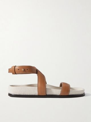 + Net Sustain Leather Sandals