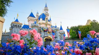 Sleeping Beauty castle at Disneyland