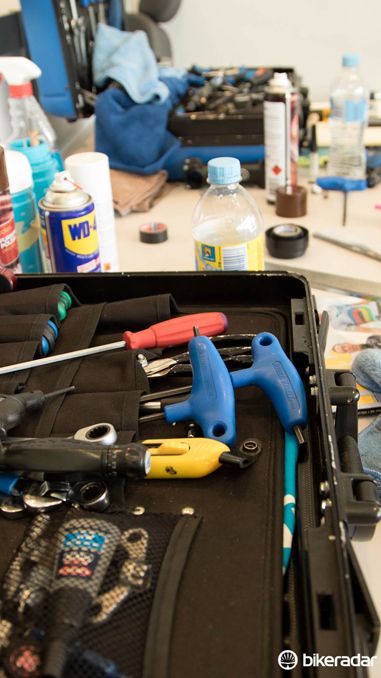 The Park Tools of Team Sky