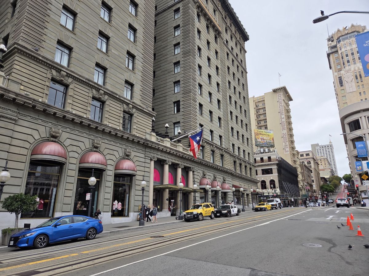 St. Francis Hotel shot by Galaxy S25 Plus