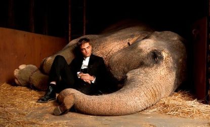 Robert Pattinson in his movie "Water for Elephants," which drew $17.5 million opening weekend from an older audience than the Twilight star is used to.