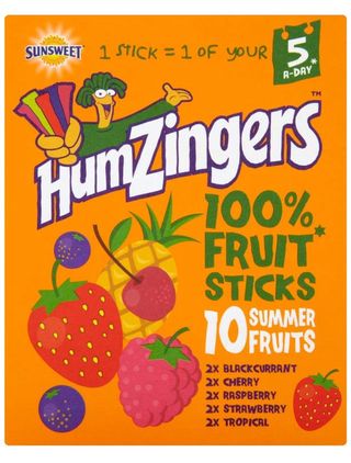 HumZingers 100% Fruit Sticks