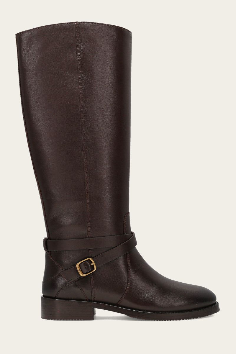 Melissa Belted Riding in Dark Brown