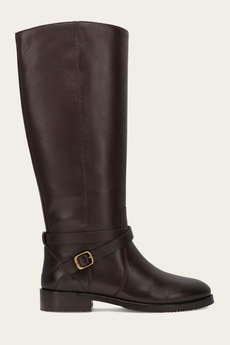 Melissa Belted Riding in Dark Brown