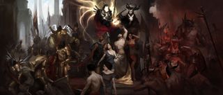 Diablo 4: The archangel Inarius and the demon Lilith