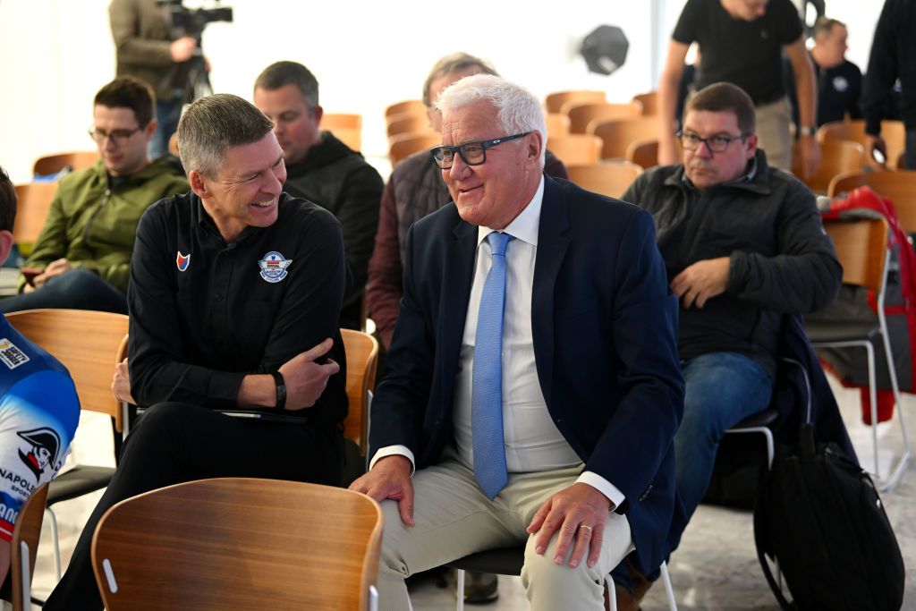 Jurgen Foré and Patrick Lefevere