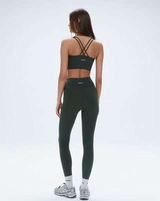 Ultimate Wrap Over Leggings - Dark Olive