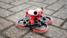 Insta360 Go 3 attached to an FPV drone