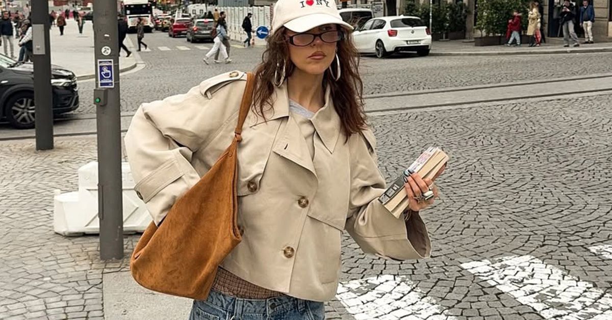 Cropped Trench Coats Are Taking Over the Fall Fashion Scene