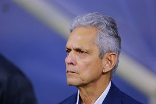 Honduras coach Reinaldo Rueda looks on during a match against Mexico in November 2023.