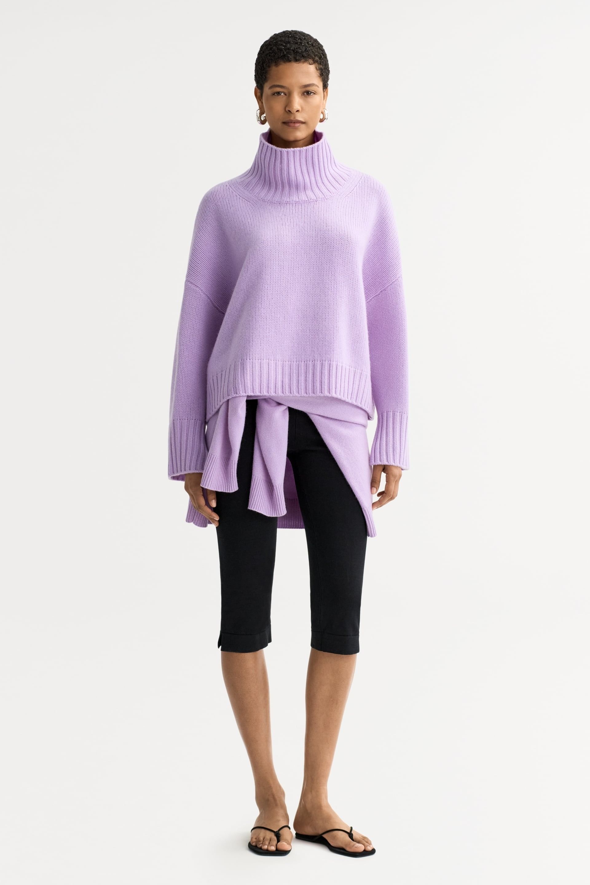 soft goat, Girlfriend Turtleneck