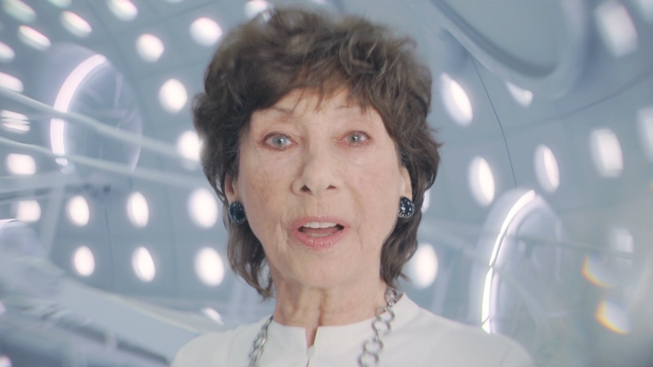 Carole Ann Ford as elderly Susan Foreman in Doctor Who