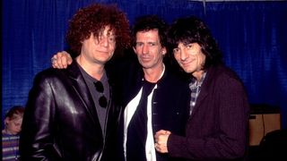 Don Was, Ronnie Wood, and Keith Richards in 1994