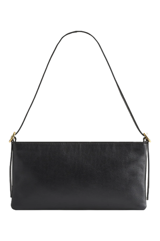 The Sculptural-Buckle Mini Shoulder Bag (Was $88) 