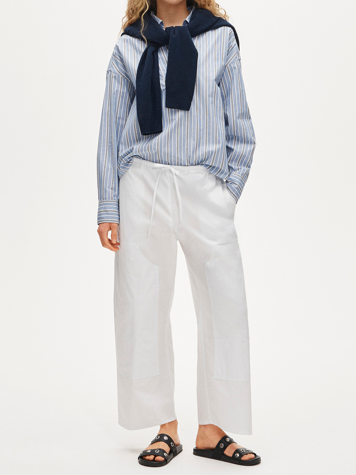 Luna Pant in Cotton Poplin