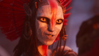 Verang smiling in Avatar: Fire and Ash