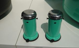 Mini Vipp bins in green