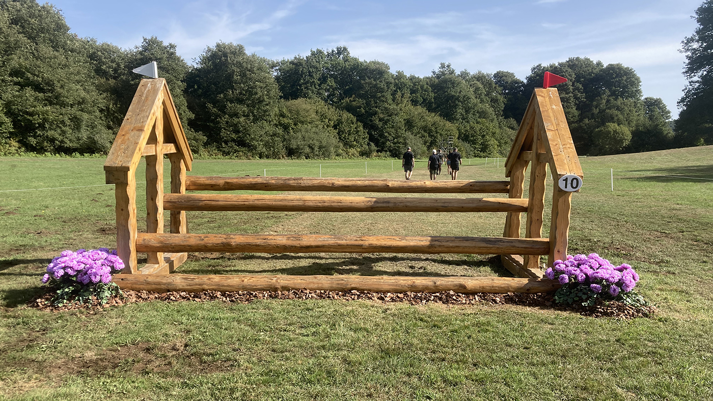 Eventing World Championships cross-country course: fence 10