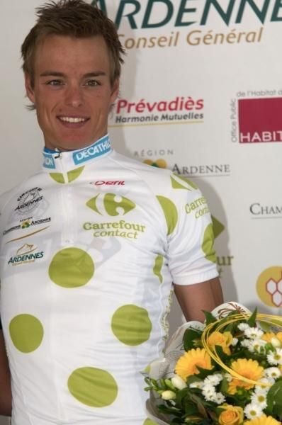Gianni Meersman (FDJ) won the mountains jersey