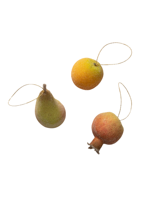 Sugared Fruits, Set of 3
