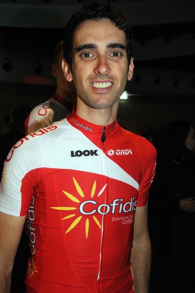 Daniel Navarrow makes an official appearance in his new Cofidis kit