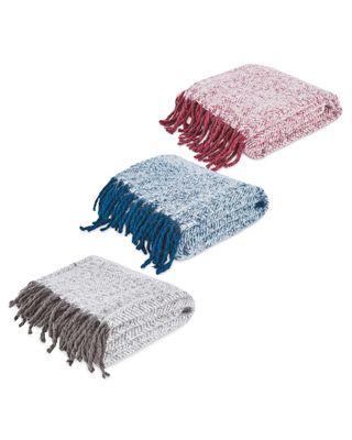 Aldi faux mohair throws