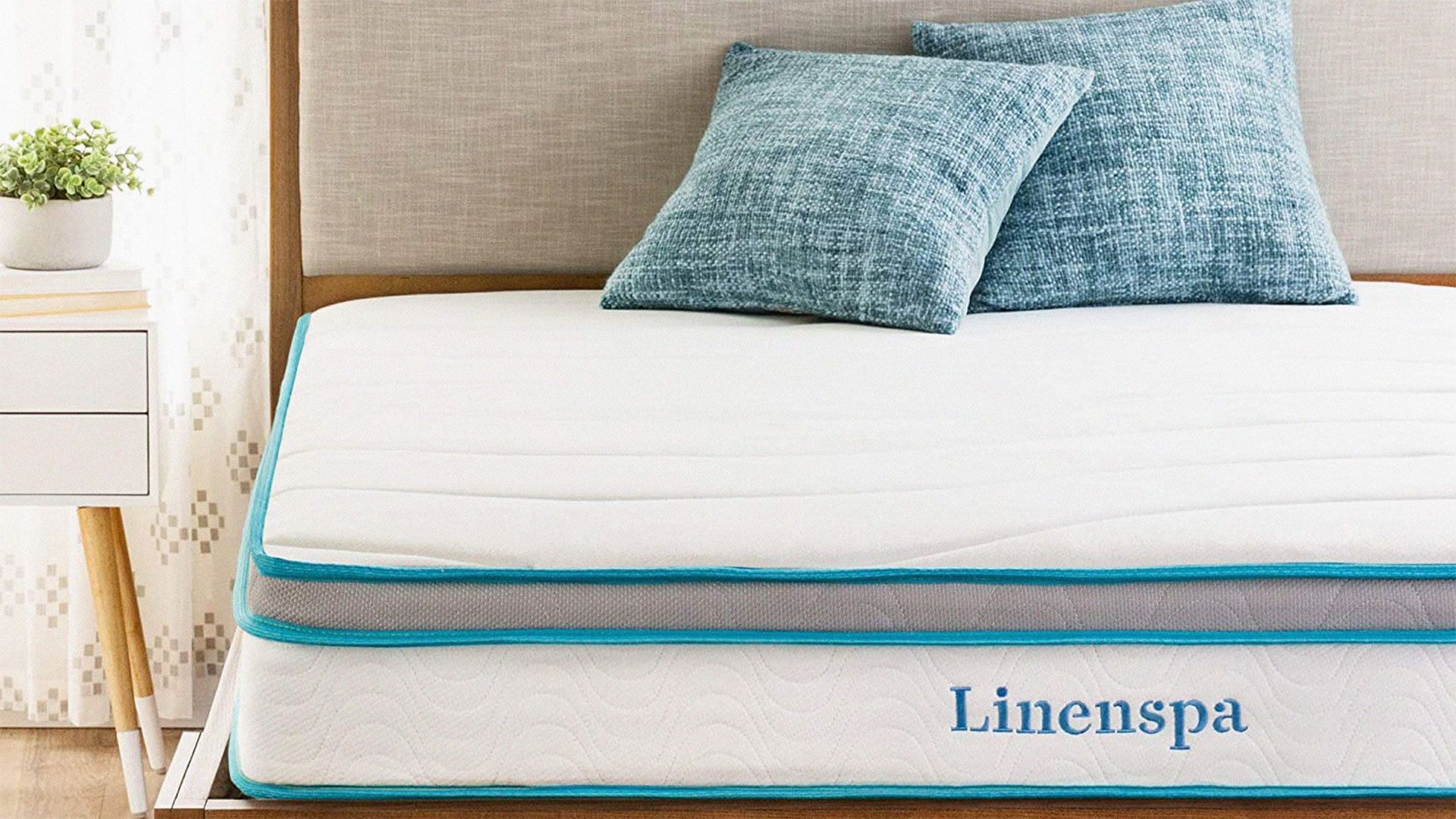 linenspa memory foam hybrid mattress stores