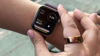 Apple Watch and Oura Ring