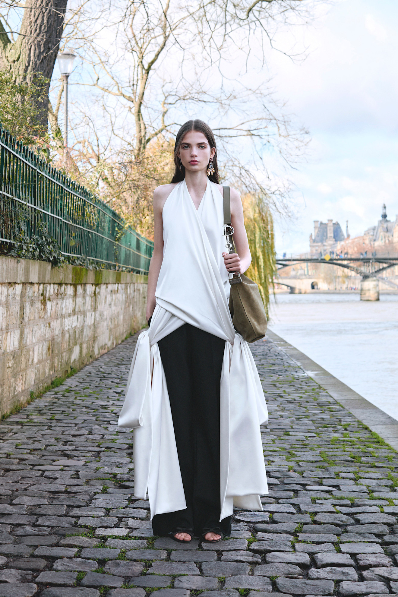 A model wore Emily Ratajkowski's set in the Dior Pre-Fall 2026 look book