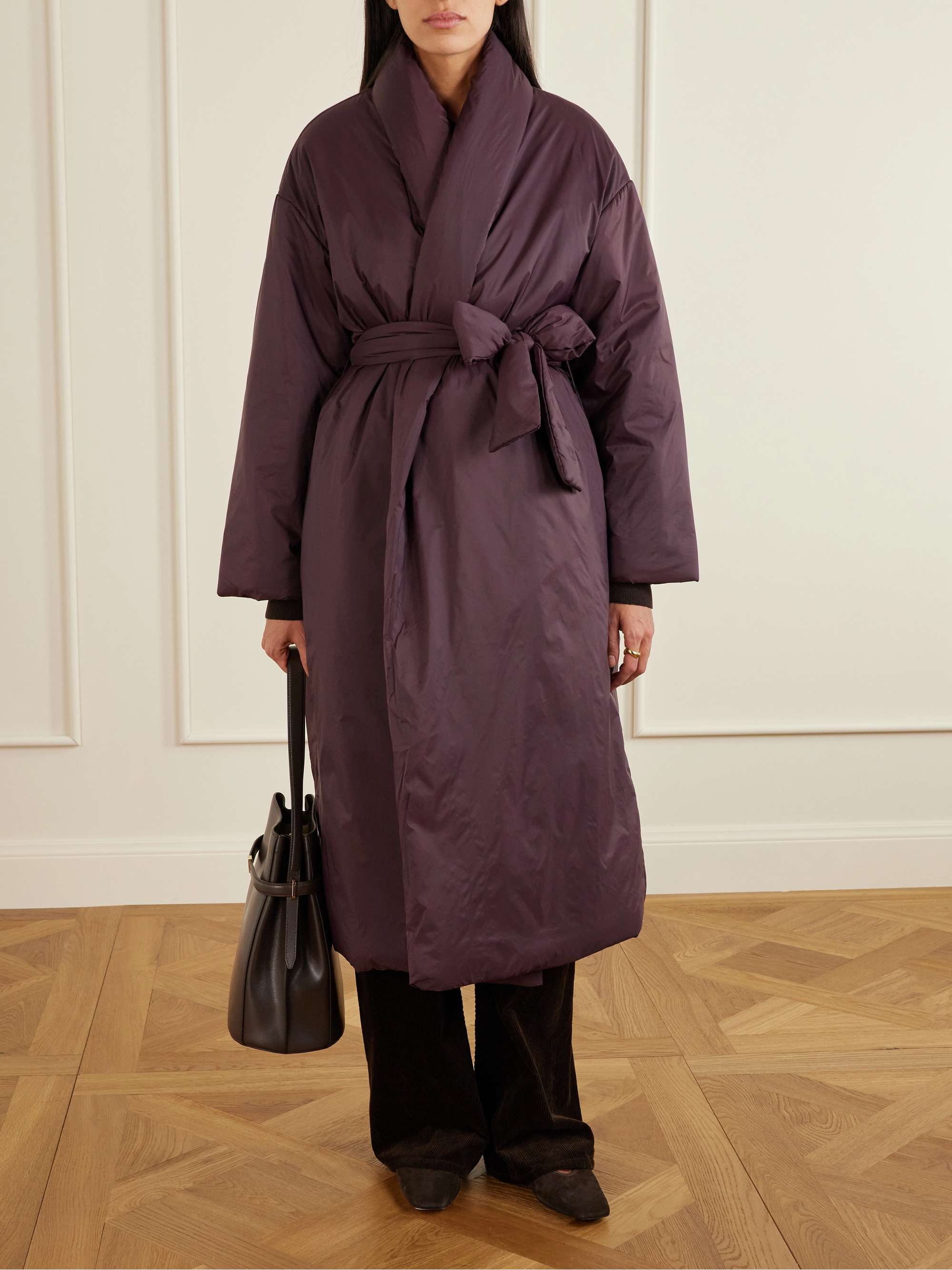 Bo Belted Padded Shell Coat