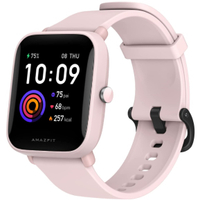 Amazfit Bip U Pro Smartwatch Polycarbonate 36.3mm Pink W2008OV5N - Best Buy