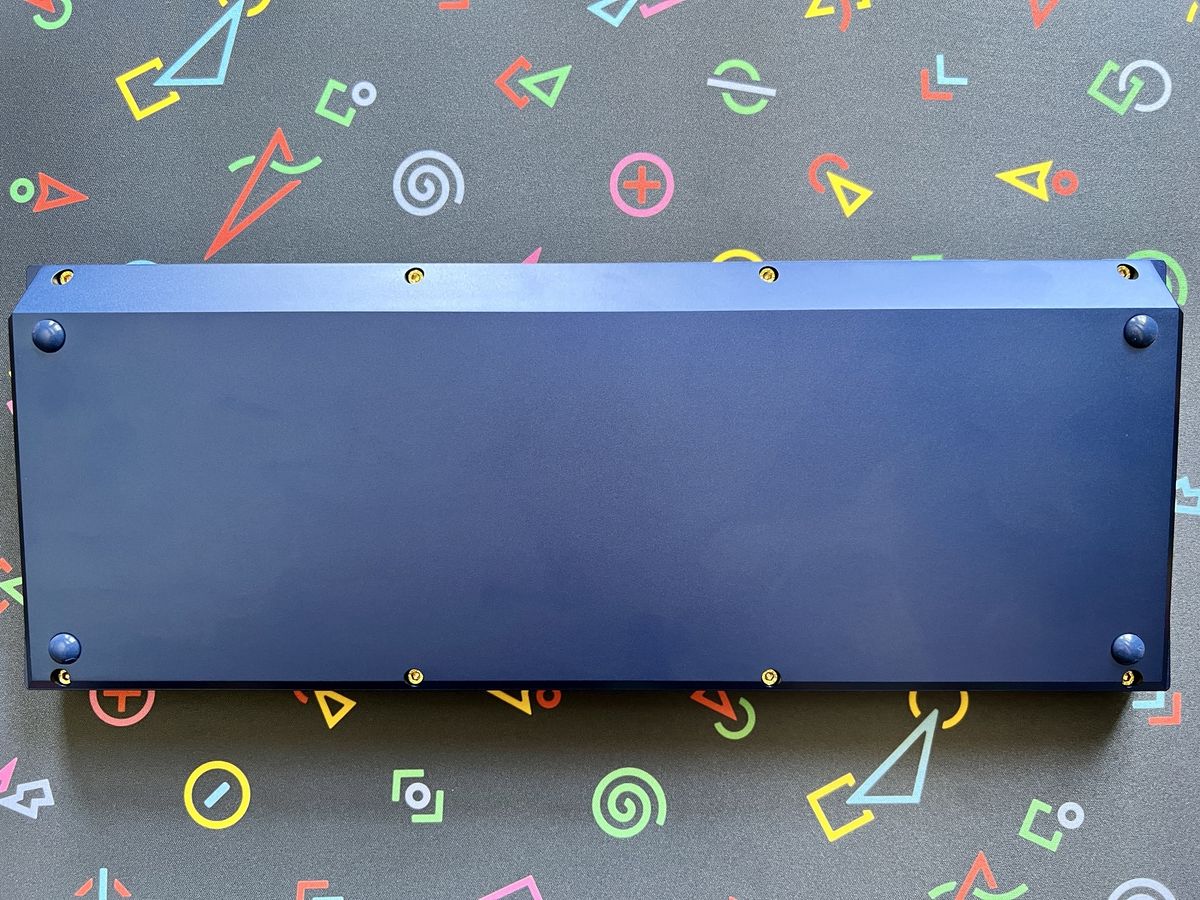 Keychron Q3 Navy Blue Bottom